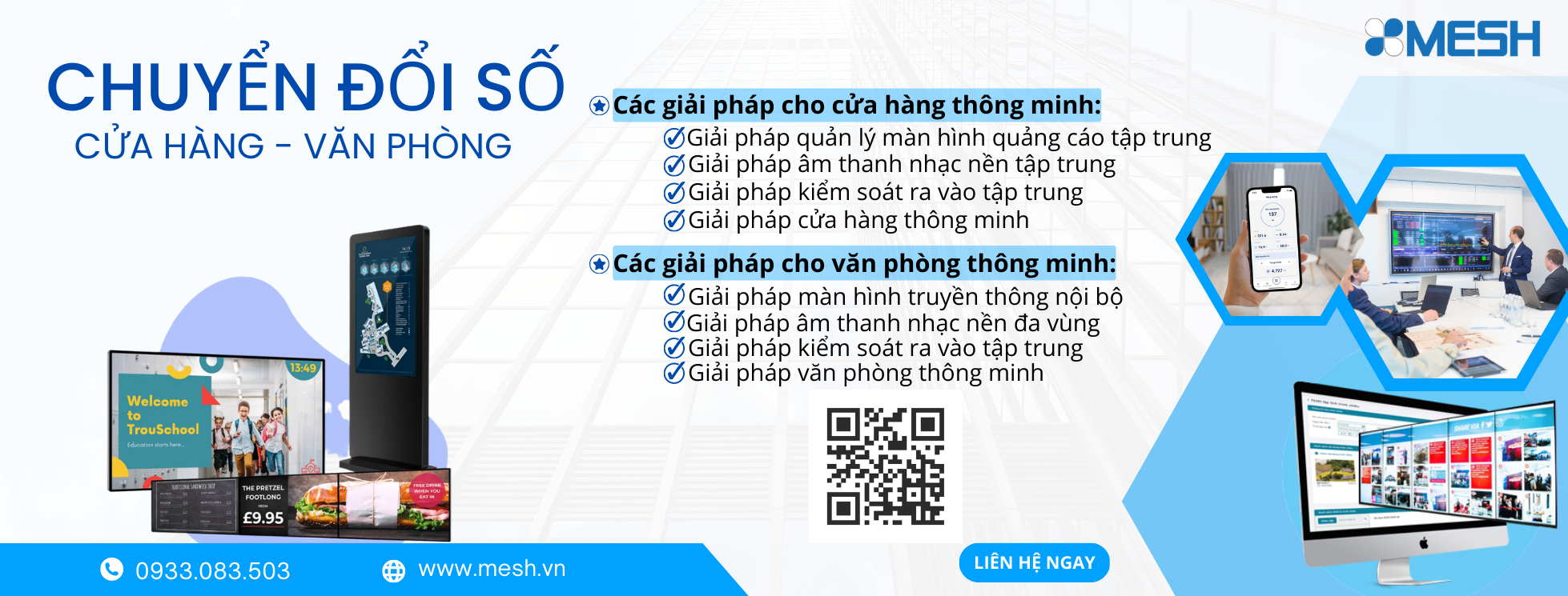 Mesh - Smart Workplace tự hào là nhà cung cấp giải pháp thông minh, chuyển đổi số hàng đầu Việt Nam